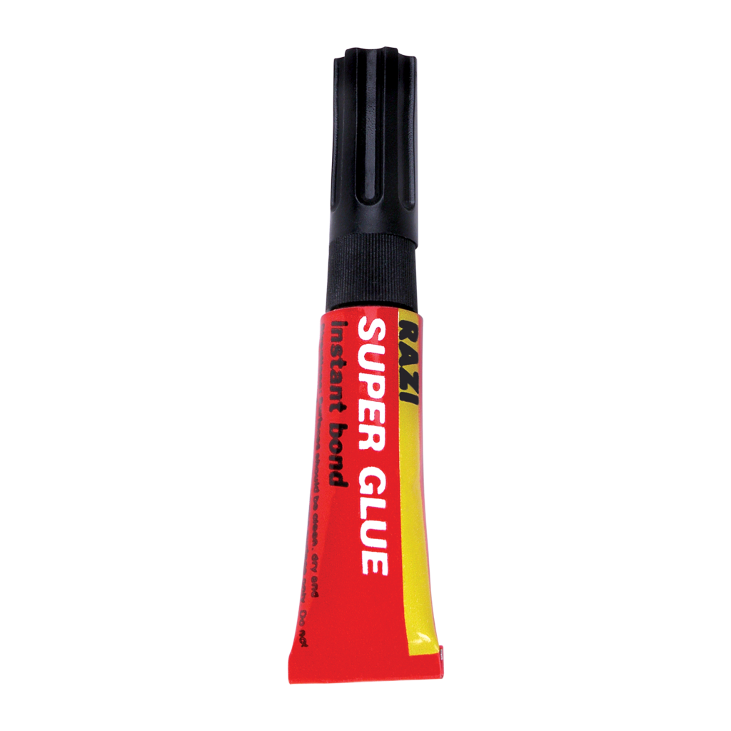 چسب قطرهای رازی مدل SUPER GLUE حجم ۳ میلی لیتر