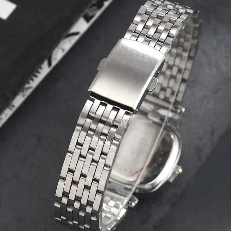 ساعت مچی عقربه ای زنانه مدل مینیمال کلاسیک بند استیل کد ۹.۹