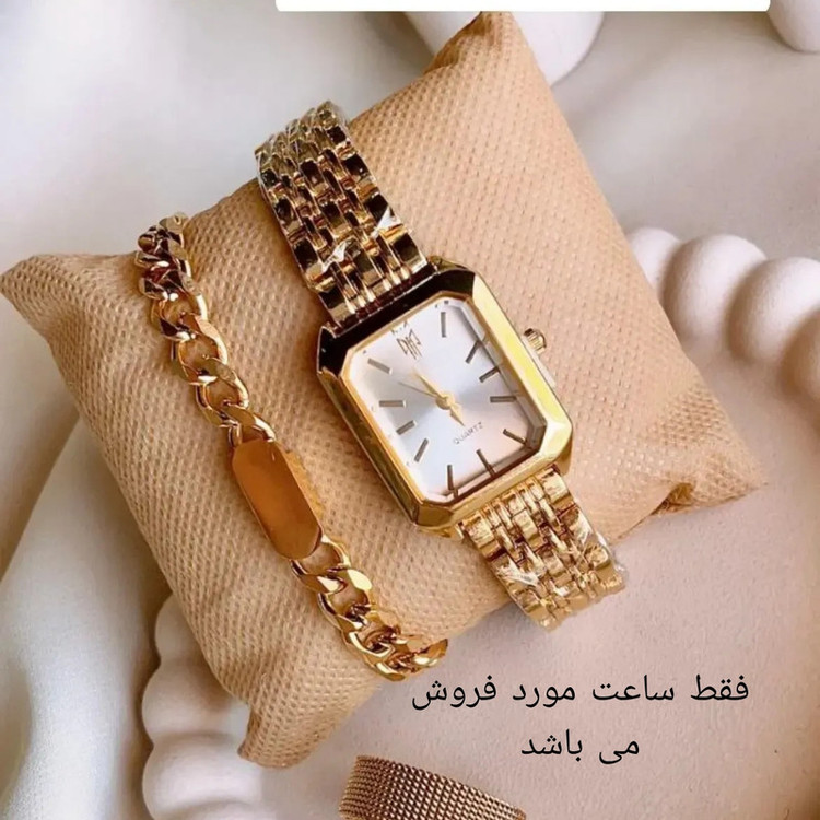 ساعت مچی عقربه ای زنانه مدل کلاسیک مینیمال بند فلزی کد 5-5