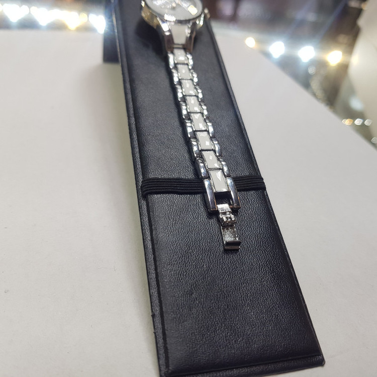 ساعت مچی عقربه ای زنانه مدل فلزی ظریف کد H16