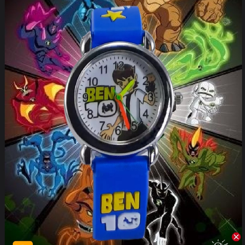 ساعت مچی عقربه ای پسرانه مدل BEN10 BLD X