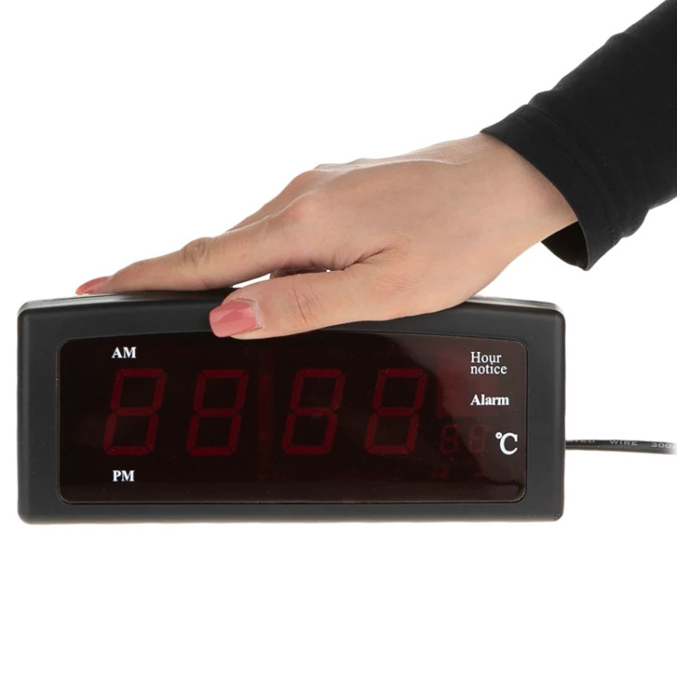 ساعت رومیزی دیجیتال کایزینگ مدل CX818A رنگ قرمز