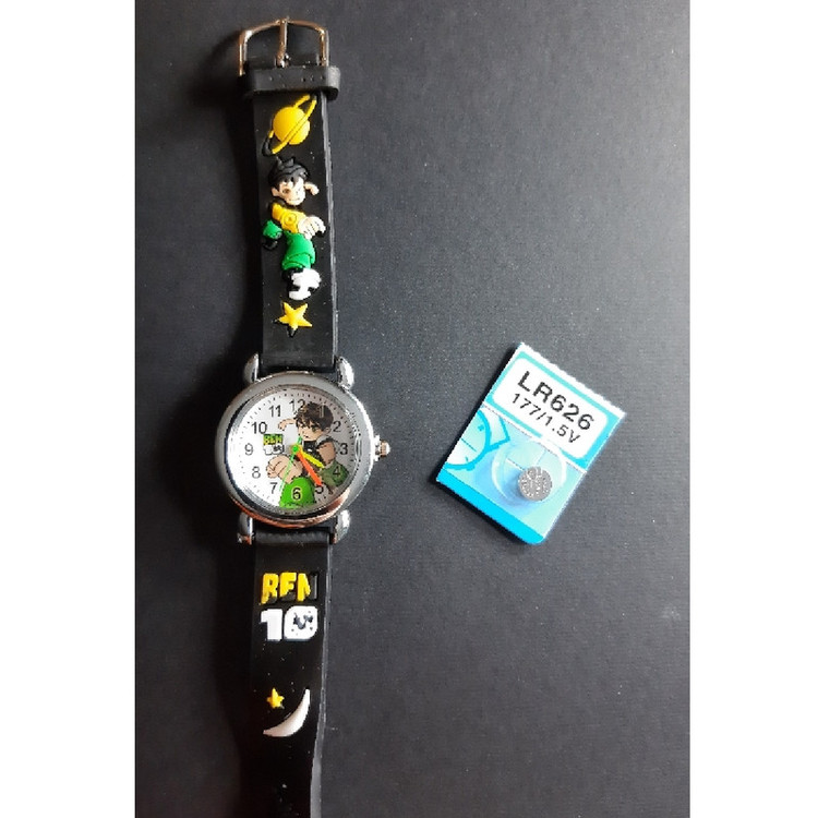 ساعت مچی عقربه ای پسرانه مدل BEN10 BLK X