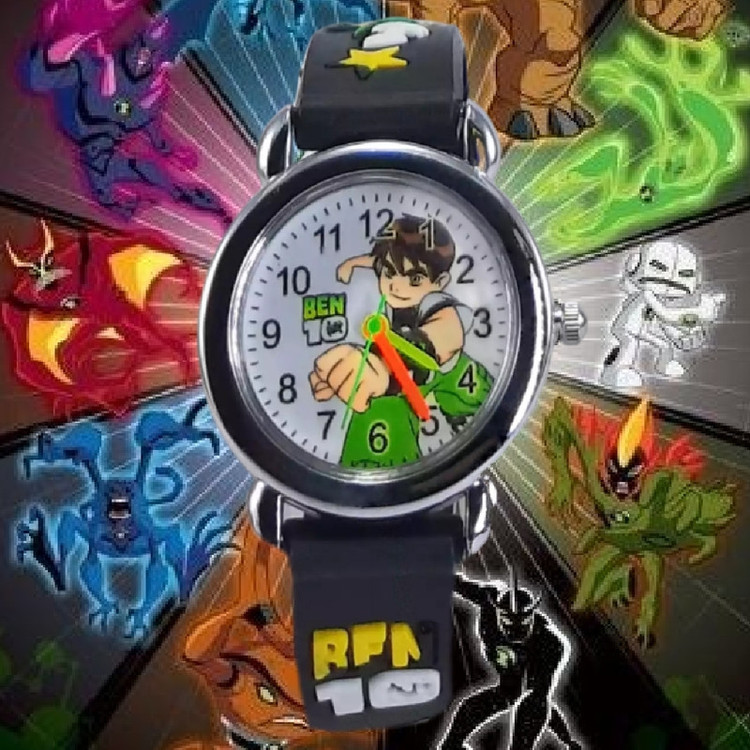 ساعت مچی عقربه ای پسرانه مدل BEN10 BLK X