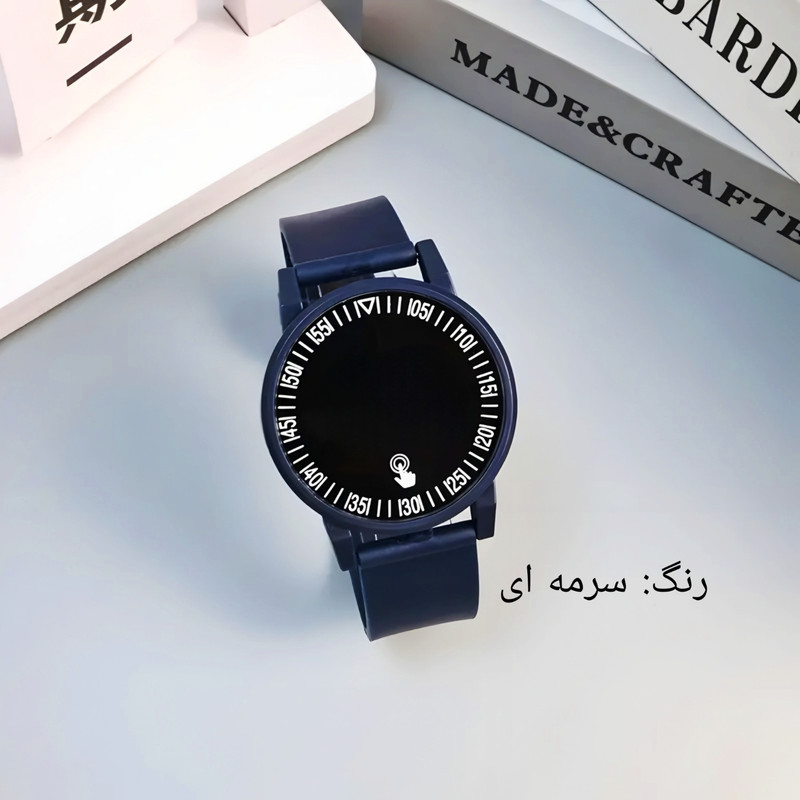 ساعت مچی دیجیتال بچگانه مدل تک زمانه بند پیو کد C
