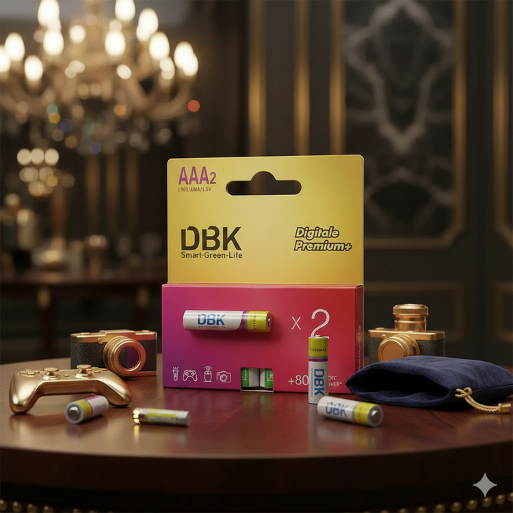 باتری نیم قلمی DBK مدل Digitale Premium