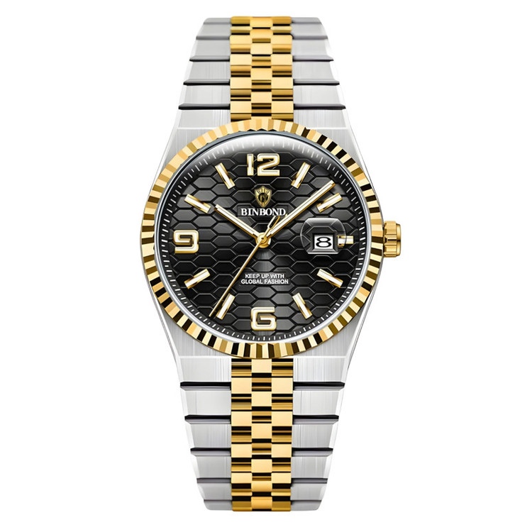 ساعت مچی عقربهای مردانه بین باند طرح Datejust