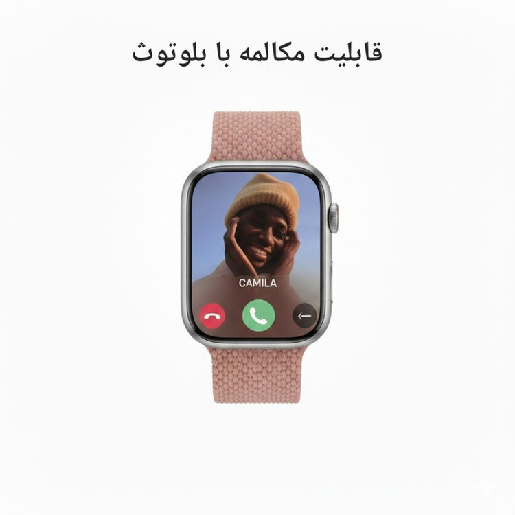 ساعت هوشمند 46 میلی متری ام سی آر مدل 7Straps با ۷ بند سیلیکونی