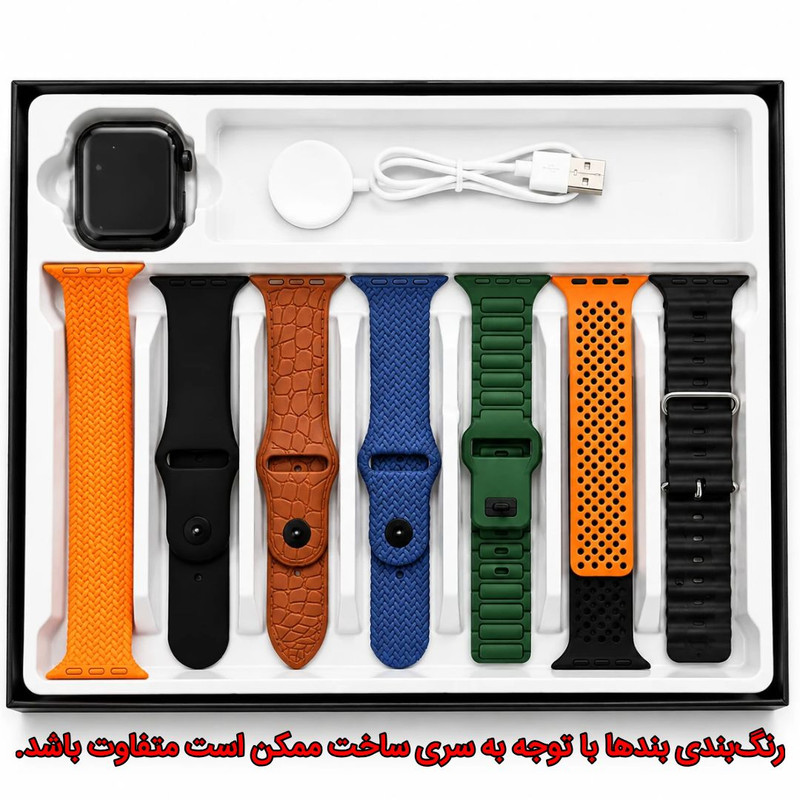 ساعت هوشمند 46 میلی متری دی اس مدل SERIES 11 با بند سیلیکونی