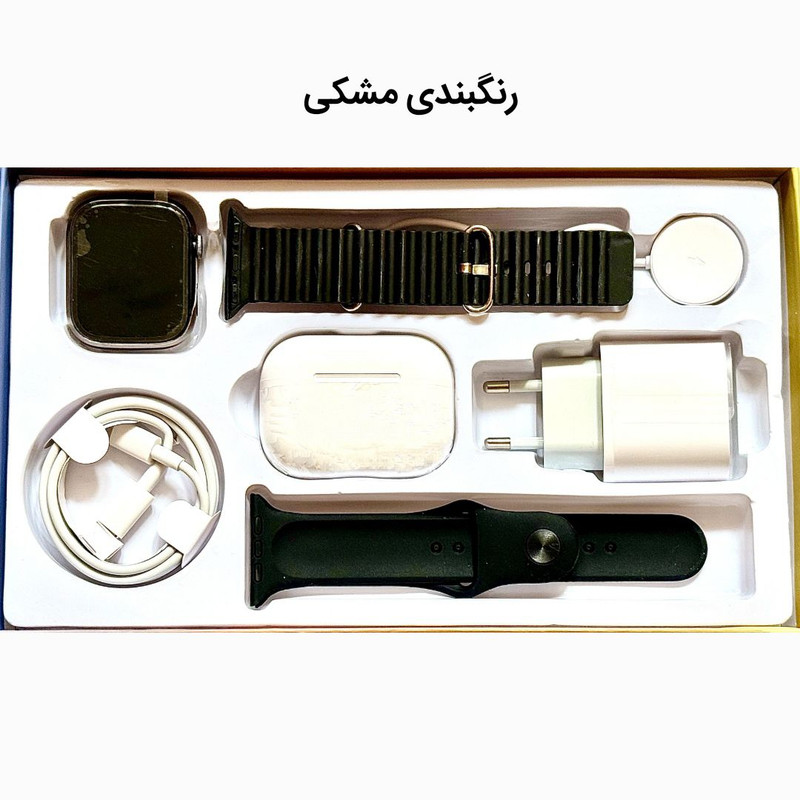ساعت هوشمند زنانه و مردانه اوکپو مدل MAX با بند سیلیکونی به همراه هدفون بلوتوثی