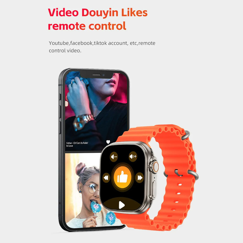 ساعت هوشمند زنانه و مردانه مدل ULTRA 49mm