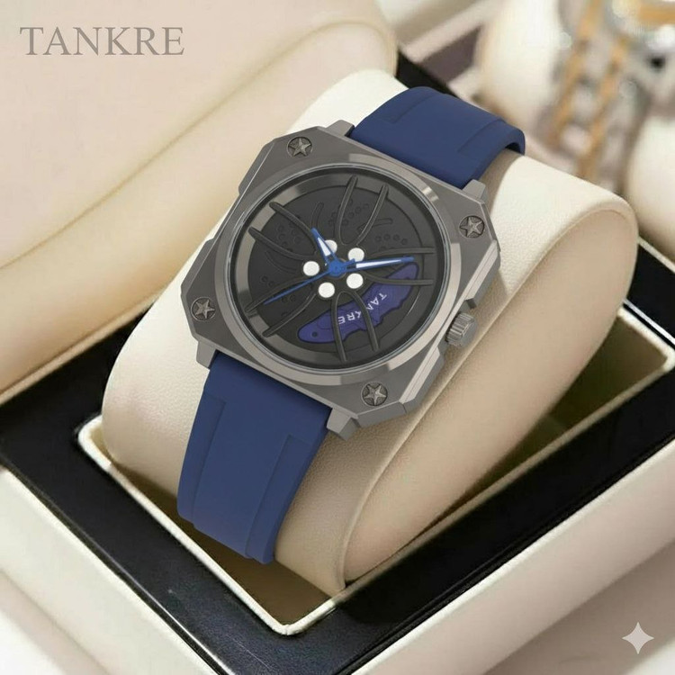 ساعت مردانه رینگی چرخشی برند TANKRE کد 2153 ارزان و اقتصادی