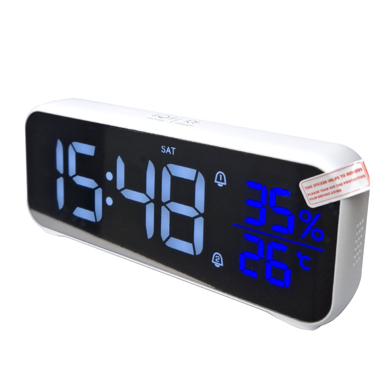 ساعت رومیزی ال ای دی مدل LED CLOCK PT-6811BW