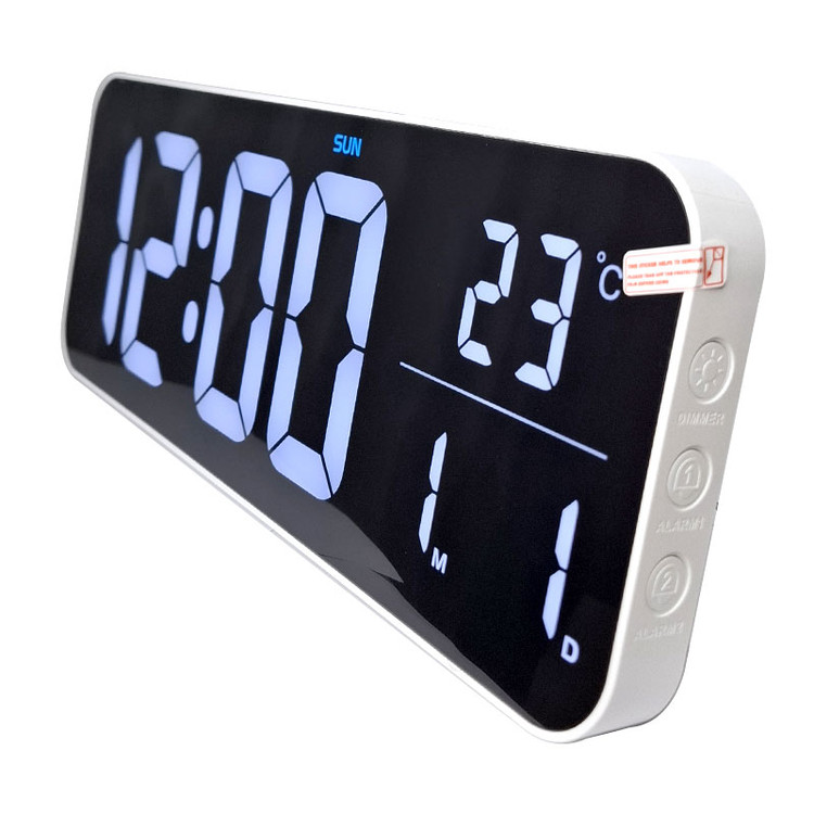 ساعت رومیزی ال ای دی مدل LED CLOCK PT-6807BW