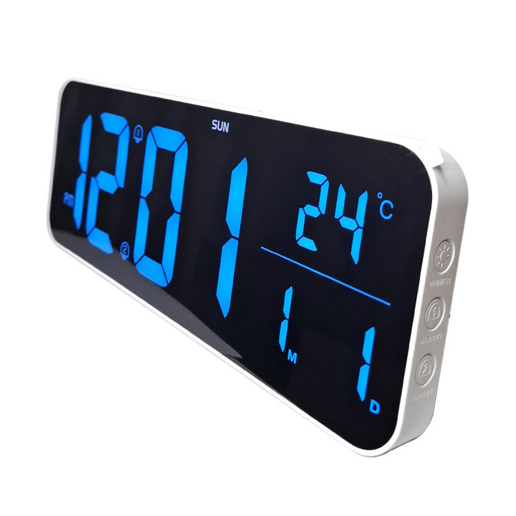 ساعت رومیزی ال ای دی مدل LED CLOCK PT-6807BW