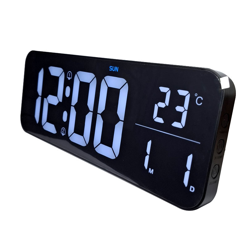 ساعت رومیزی ال ای دی مدل LED CLOCK PT-6807BW