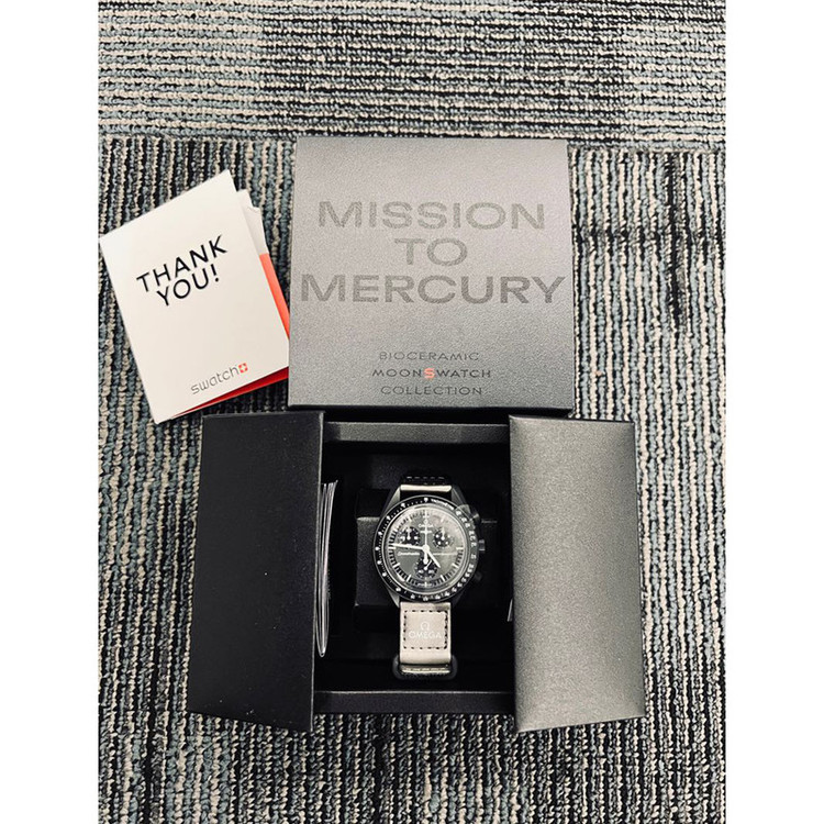 ساعت مچی عقربه ای مدل mision to mercury