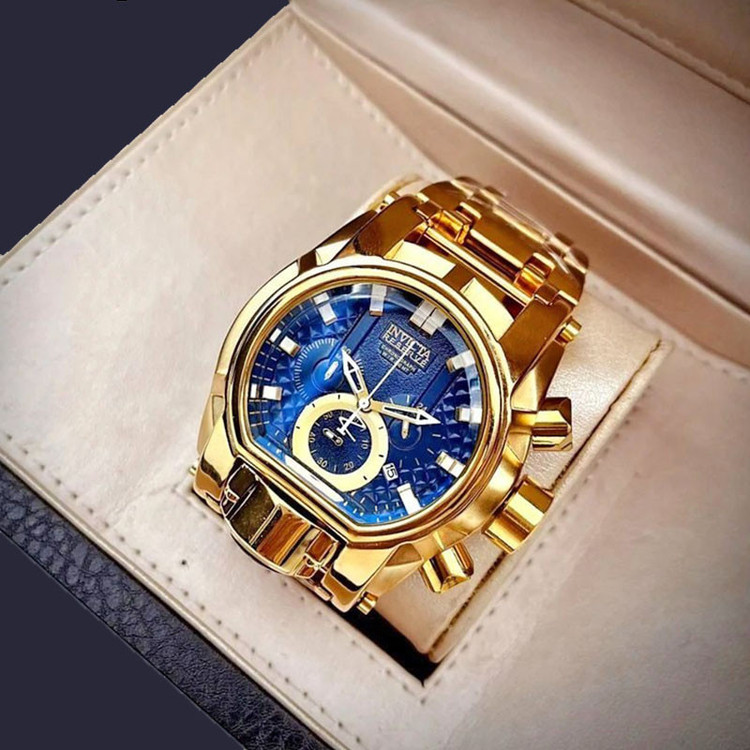 ساعت مچی عقربهای کوارتز مردانه مدل سه موتور فعال کرنوگراف کد ZE-GD.BE