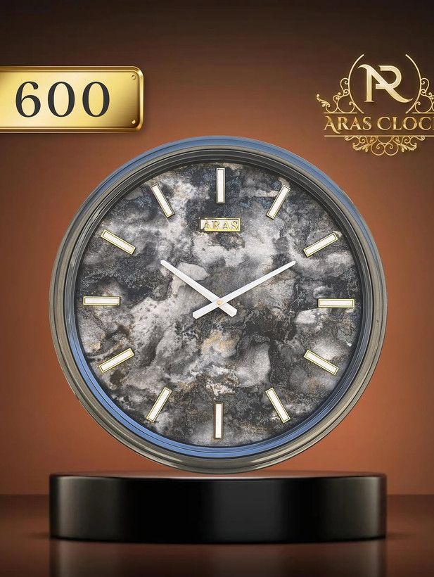 ساعت دیواری ارس مدل زینک سایز 60 سانتیمتر